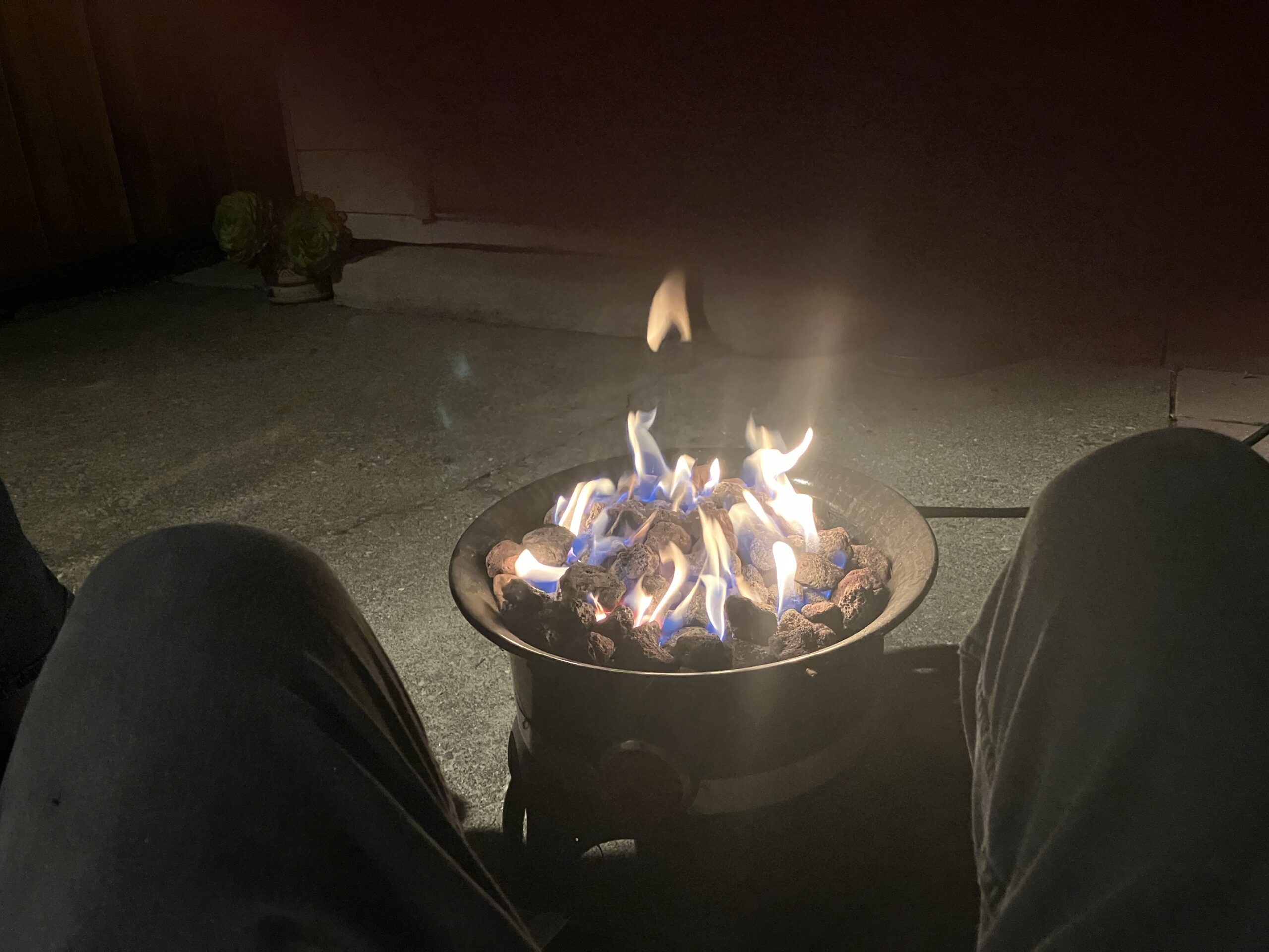 Photo of a firepit.