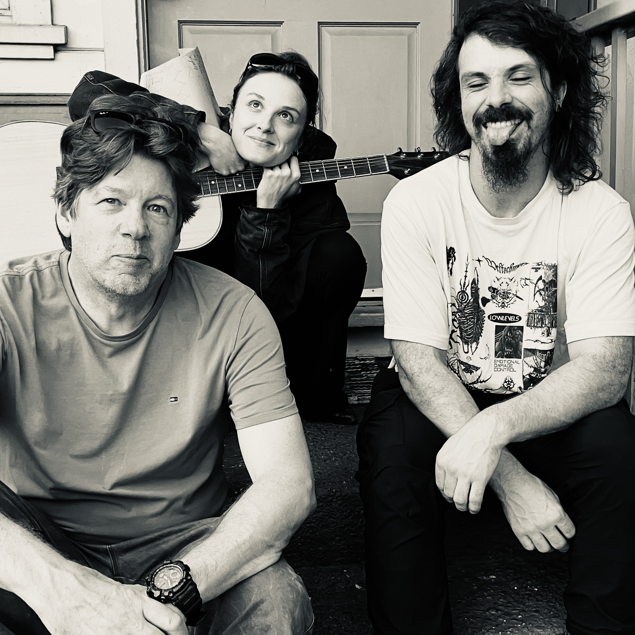 Photo of band members.